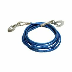 Cheapest 🛒 Generic Steel Tow Cable W/ Hooks Wire Towing Rope Car Truck 🌟