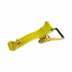 Outlet ❤️ Generic Ratchet Tie Down J Hook 2 Inch X 27 Ft 6000 Lbs 🔥