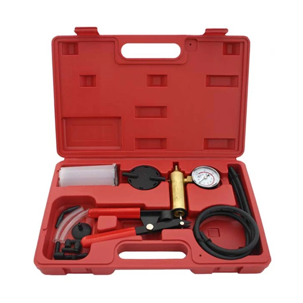 Promo ๐ Generic Brake Bleeder Kit And Vacuum Pump System Gauge ๐