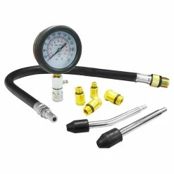 New ✔️ Generic Gasoline Engine Cylinder Compression Tester Test Kit With Gauge ❤️