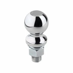 Promo 😀 Stark 1 7/8 Inch Chrome Trailer Hitch Ball, 3/4 Inch X 2 Inch Shank ✨