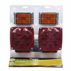 Wholesale ⭐ Stark Trailer Light 12 Volt Submersible LED Kit Tail Lights And Side Markers 🤩