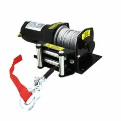 Budget ✨ Stark Electrc Cable Winch 2000 Lb. 12 Volt ATV Vehicle 😍