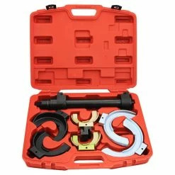Best Sale 😀 Stark Interchangeable Fork Automotive Spring Coil Compressor 🤩