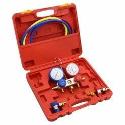 Brand new 👏 Stark R134A Aluminum Manifold Gauge Auto A/C Deluxe Refrigerant Set 🎁