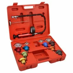 Cheap ❤️ Stark Radiator Cap Pressure Tester Set | 14 Pc Automotive Cooling System Kit ⭐