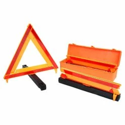 Budget 🥰 Stark Traffic Triangle Emergency Road Side Safety Kit 3 Pc. Set 🔔