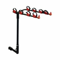 Best Pirce ✨ Stark Bike Rack With Trailer Hitch Mount For Four Bicycles On Car Truck SUV 🌟